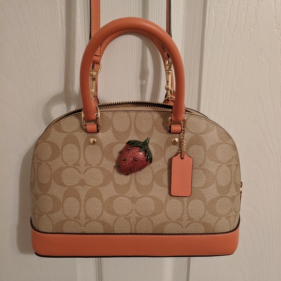 Coach Bags Mini Sierra Strawberry Satchel Poshmark